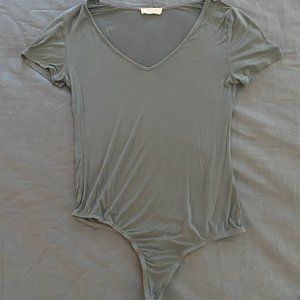 Brinkley V Neck Knit Bodysuit